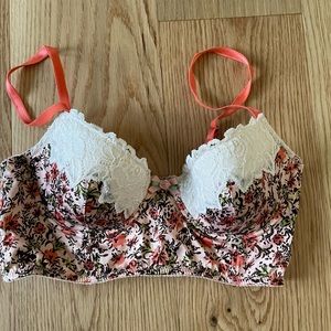 Anthropologie Eloise Longline Bra 34B